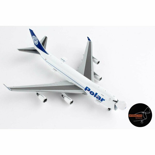Toyopia 1-400 Scale Polar Air Cargo 747-400F Interactive Model Airplane TO3449777